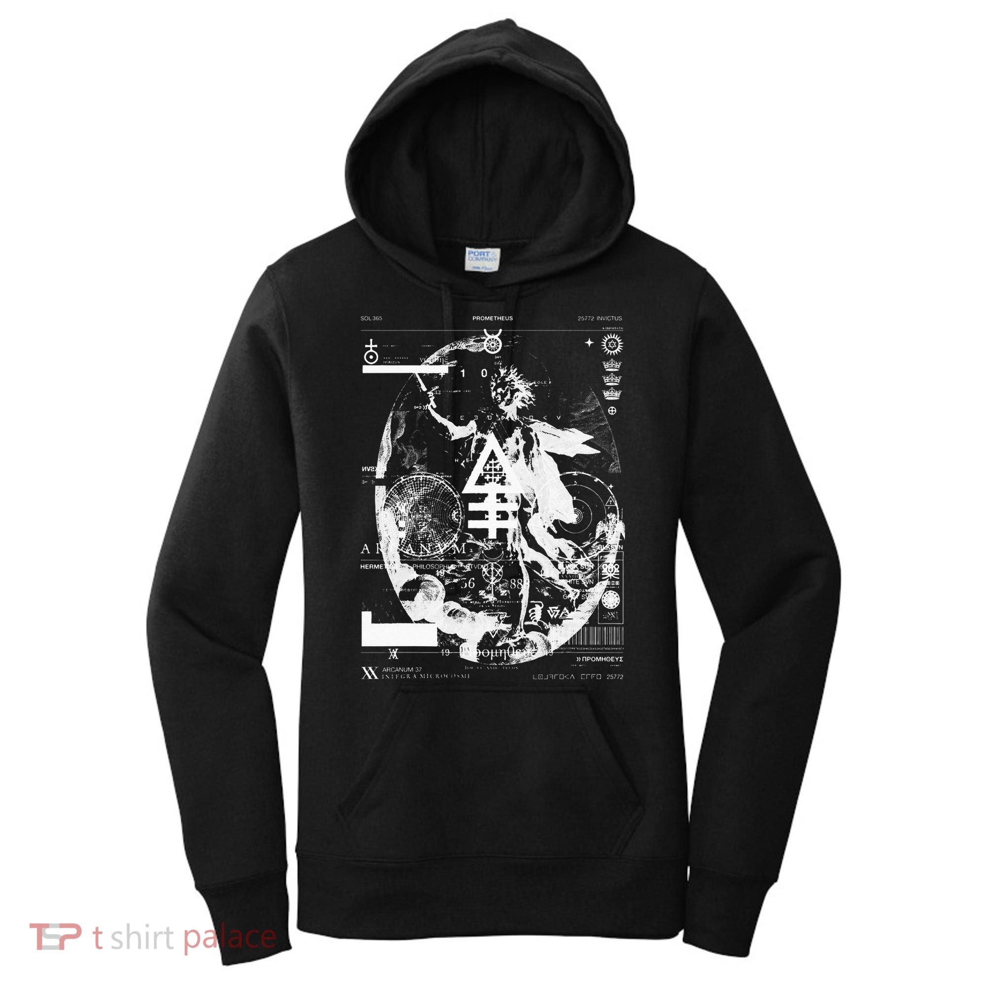 PROMETHEUS Apollo Sun God Sol Invictus Alchemy Occult Women's Hoodie