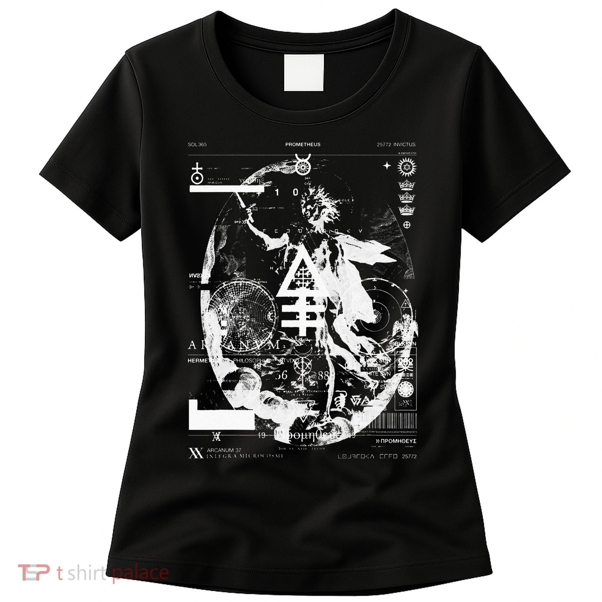 PROMETHEUS Apollo Sun God Sol Invictus Alchemy Occult Women's T-Shirt