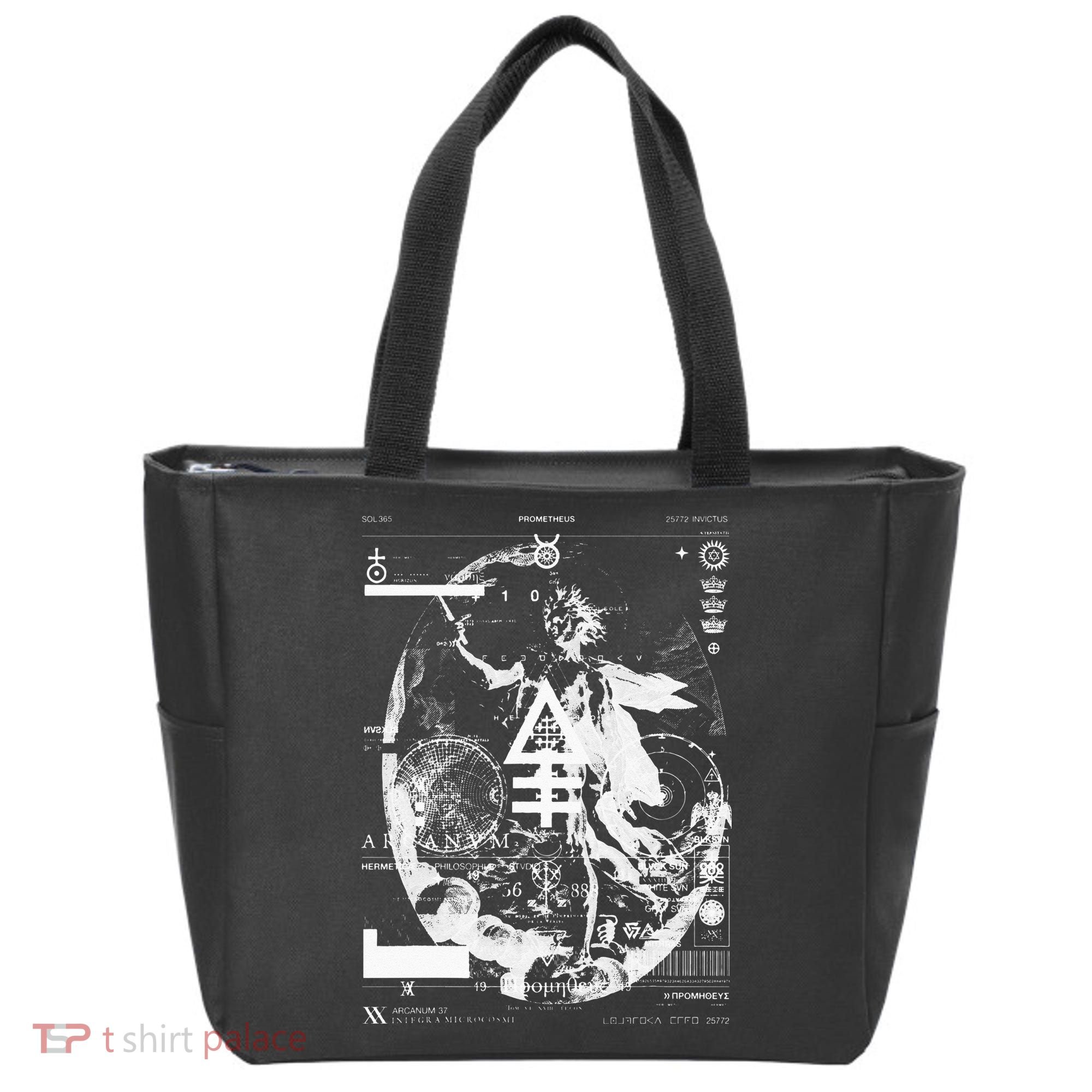 PROMETHEUS Apollo Sun God Sol Invictus Alchemy Occult Tote Bag