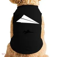 Paper Airplane Shadow Fgift16 Fighting Falcon Gift Doggie Tank thumb 0