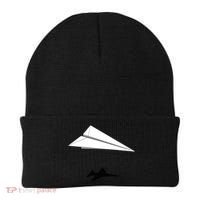 Paper Airplane Shadow Fgift16 Fighting Falcon Gift Beanie thumb 0
