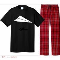 Paper Airplane Shadow Fgift16 Fighting Falcon Gift Pajama Set thumb 0