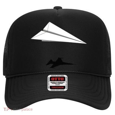 Paper Airplane Shadow Fgift16 Fighting Falcon Gift Hat