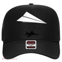Paper Airplane Shadow Fgift16 Fighting Falcon Gift Hat thumb 0