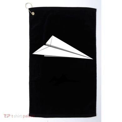 Paper Airplane Shadow Fgift16 Fighting Falcon Gift Golf Towel