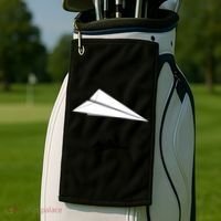 Paper Airplane Shadow Fgift16 Fighting Falcon Gift Golf Towel thumb 2