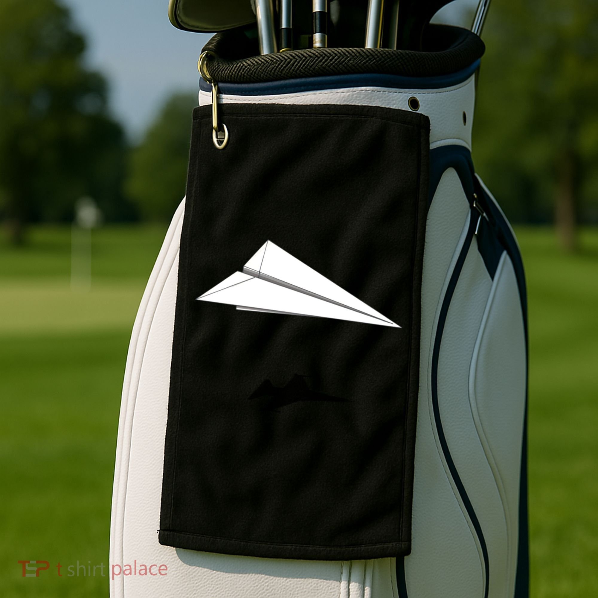 Paper Airplane Shadow Fgift16 Fighting Falcon Gift Golf Towel