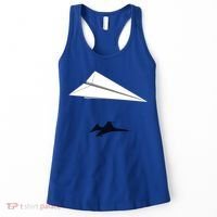 Paper Airplane Shadow Fgift16 Fighting Falcon Gift Women's Tank Top thumb 0
