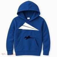 Paper Airplane Shadow Fgift16 Fighting Falcon Gift Kids Hoodie thumb 0