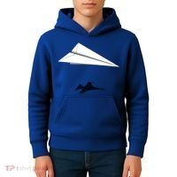 Paper Airplane Shadow Fgift16 Fighting Falcon Gift Kids Hoodie thumb 4