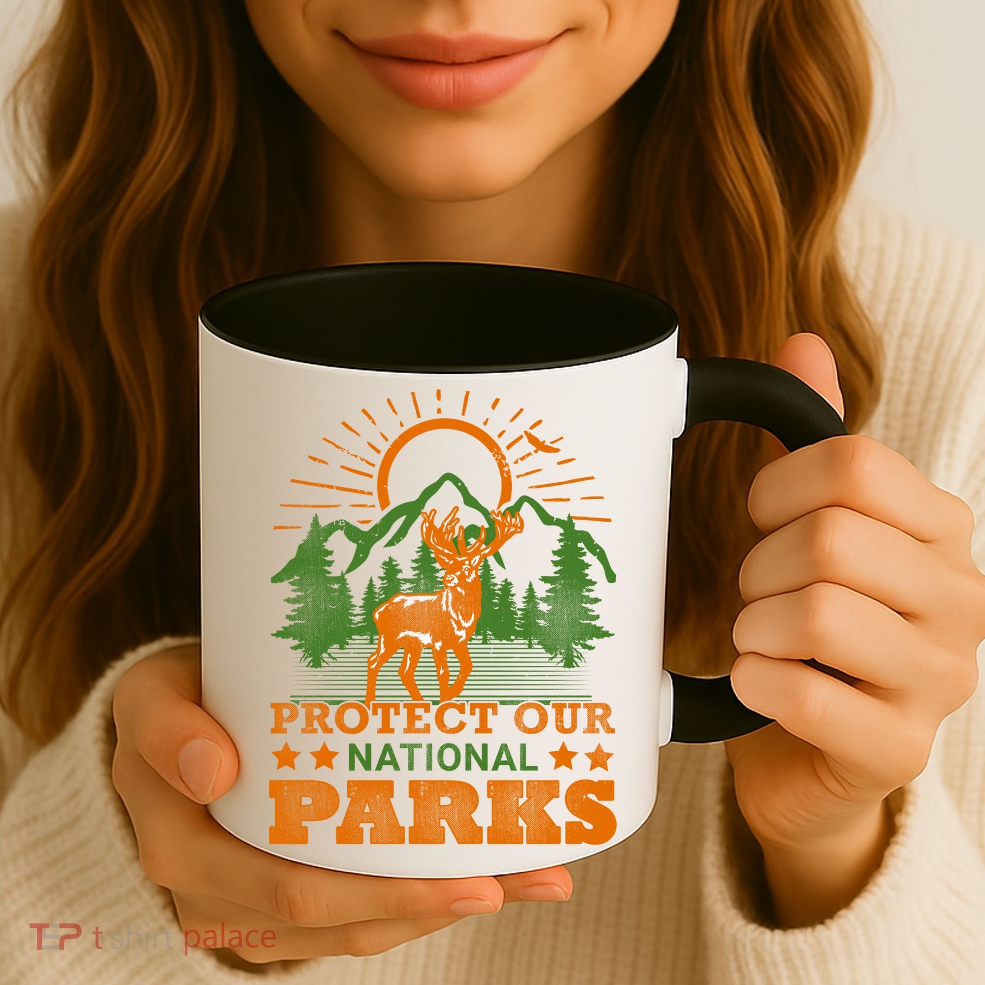 Protect And Save Our National Parks Help Environt Wildlife Cute Gift Coffee Mug