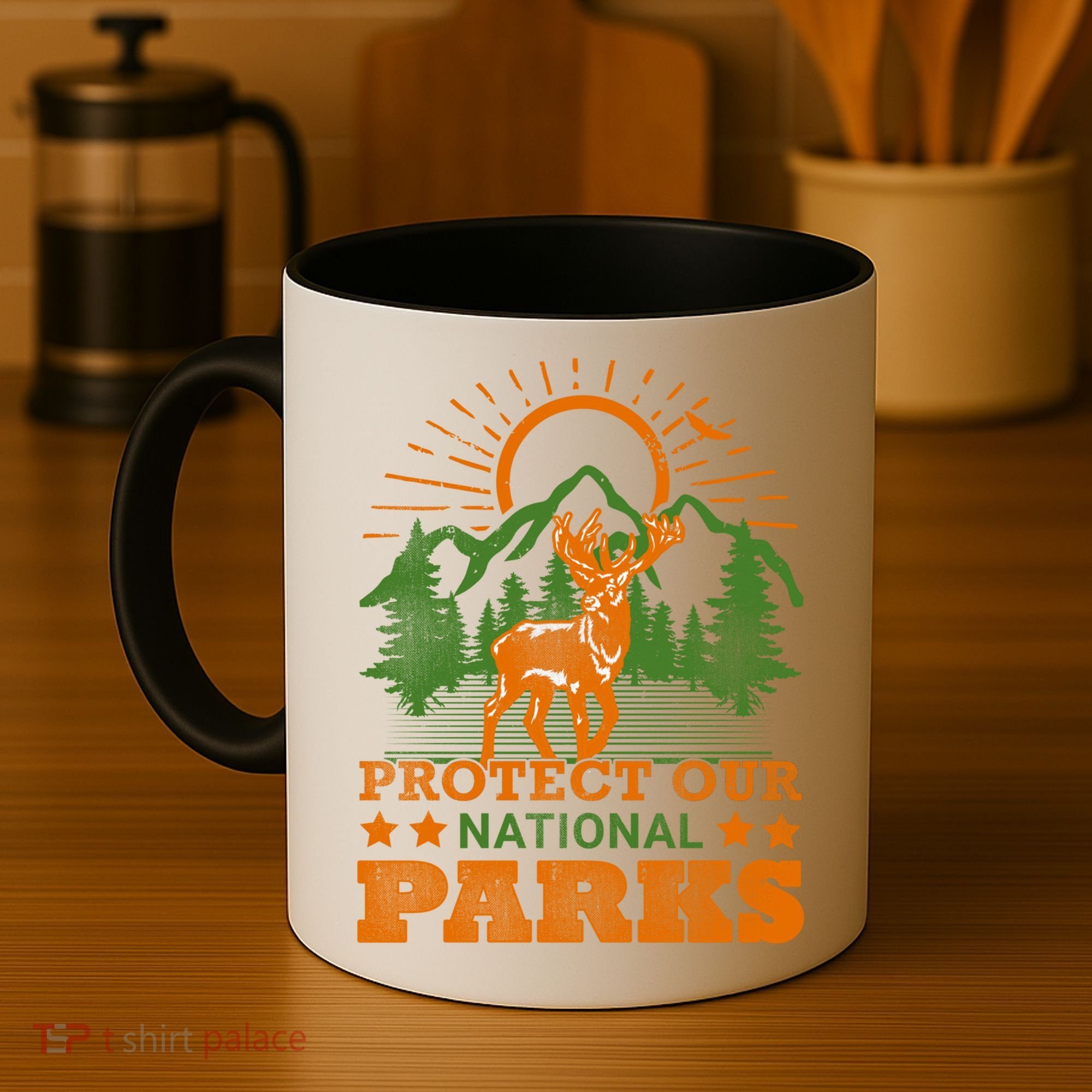 Protect And Save Our National Parks Help Environt Wildlife Cute Gift Coffee Mug