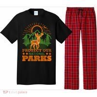 Protect And Save Our National Parks Help Environt Wildlife Cute Gift Pajama Set thumb 0