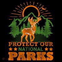 Protect And Save Our National Parks Help Environt Wildlife Cute Gift Women's Hoodie thumb 2