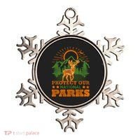 Protect And Save Our National Parks Help Environt Wildlife Cute Gift Ornament thumb 0