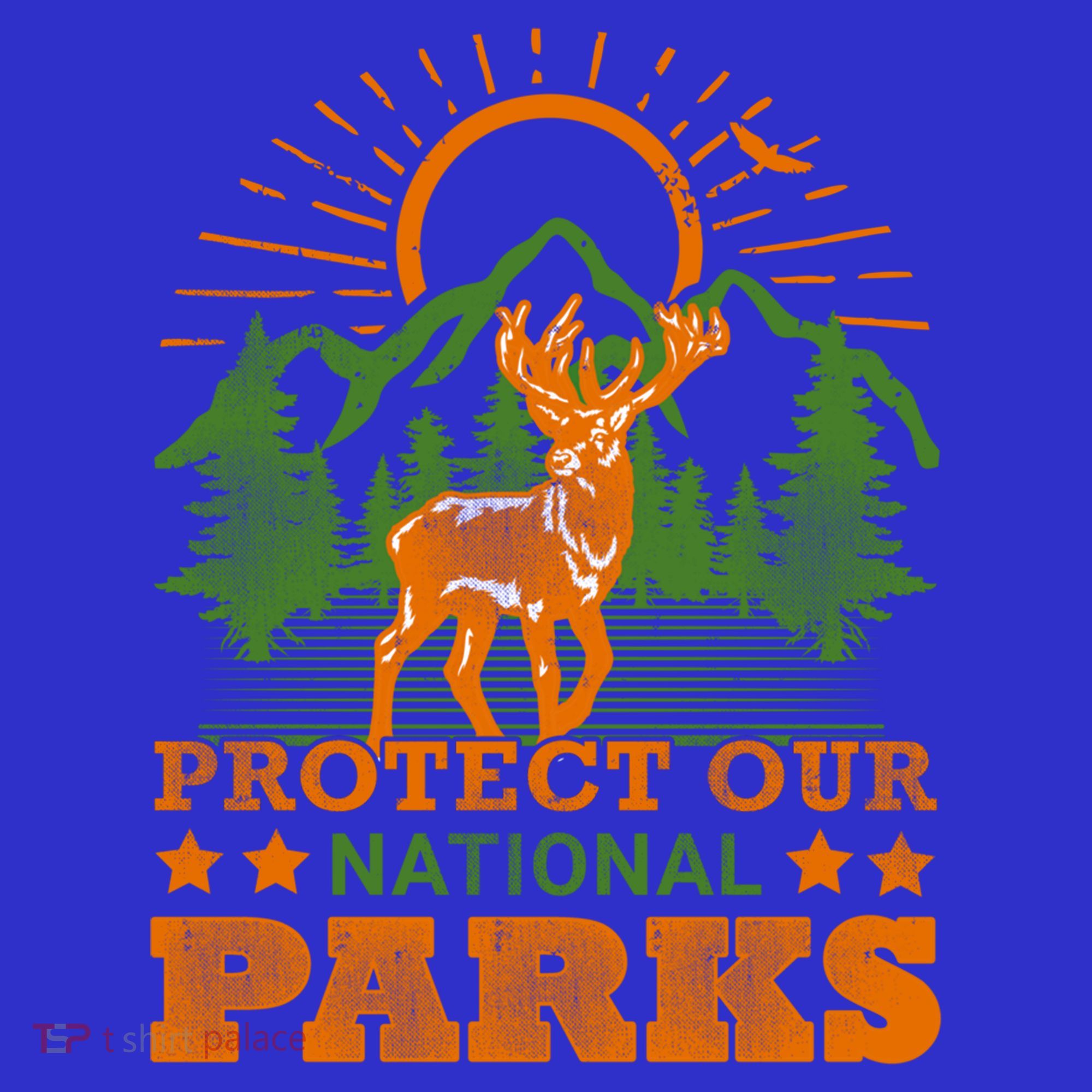 Protect And Save Our National Parks Help Environt Wildlife Cute Gift Women's Tank Top