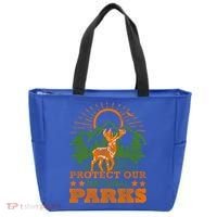 Protect And Save Our National Parks Help Environt Wildlife Cute Gift Tote Bag thumb 0