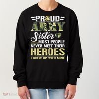 Proud Army Sister Women's Sweatshirt thumb 0