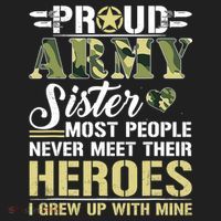 Proud Army Sister Women's Sweatshirt thumb 2