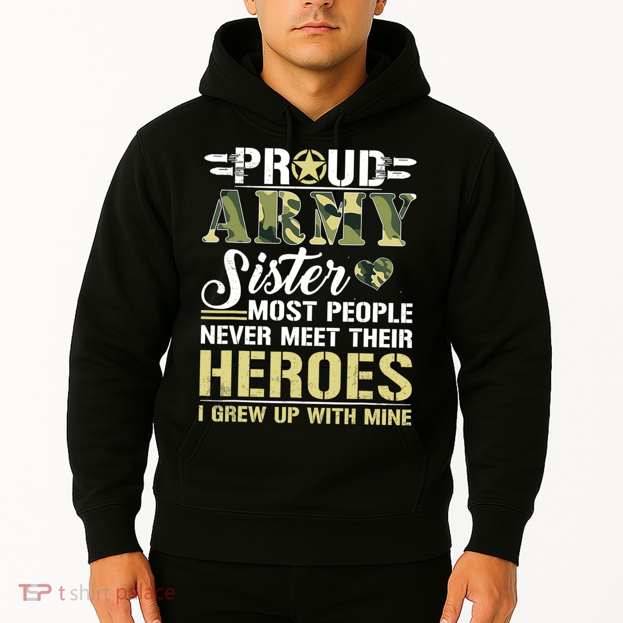 Proud Army Sister Hoodie