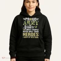 Proud Army Sister Hoodie thumb 5