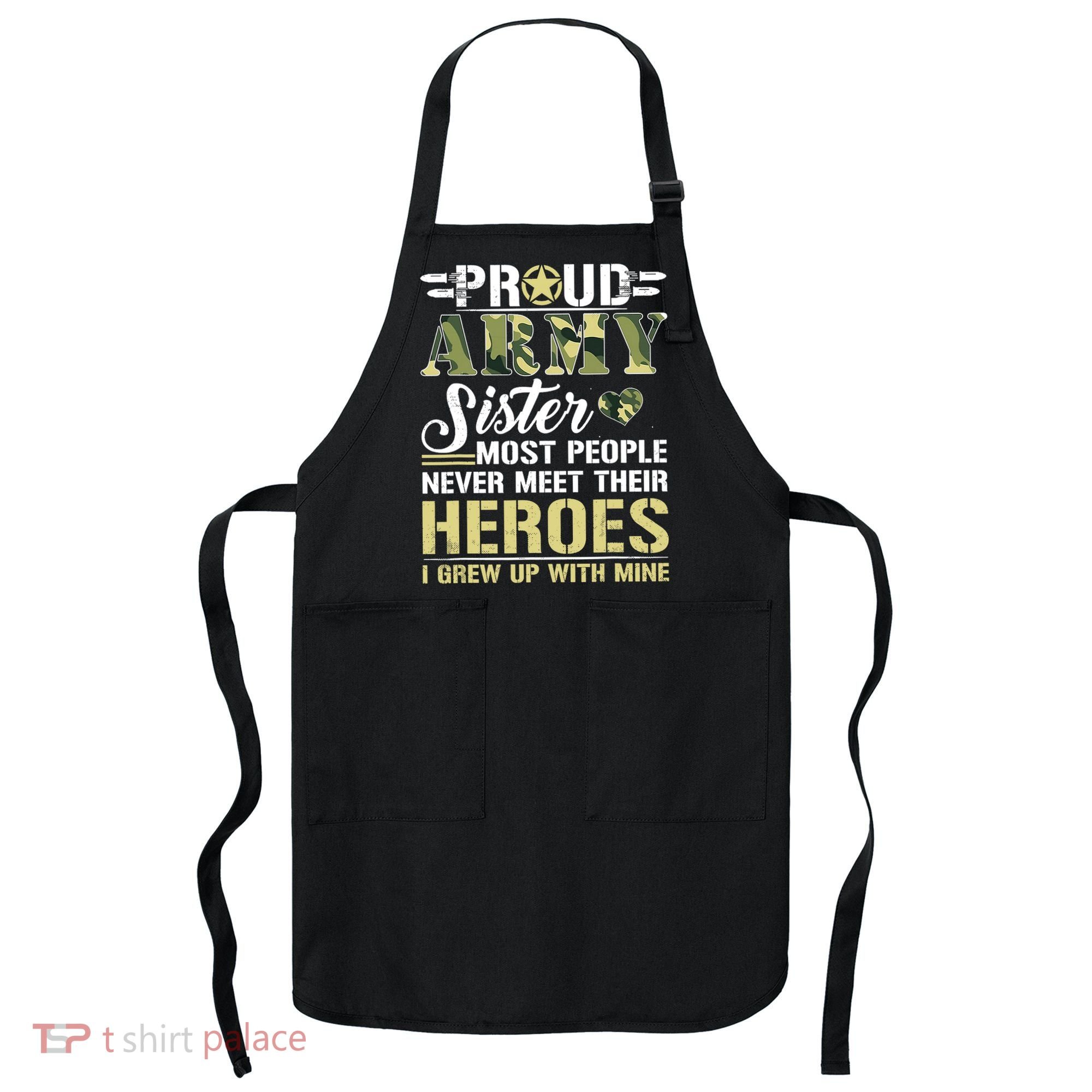 Proud Army Sister Apron