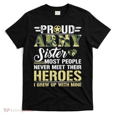 Proud Army Sister T-Shirt