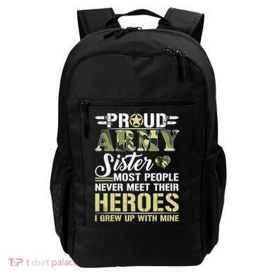 Proud Army Sister Backpack