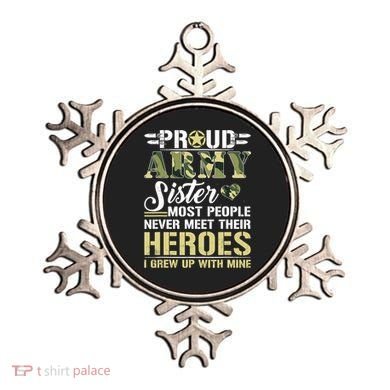 Proud Army Sister Ornament