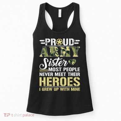 Proud Army Sister Women's Tank Top