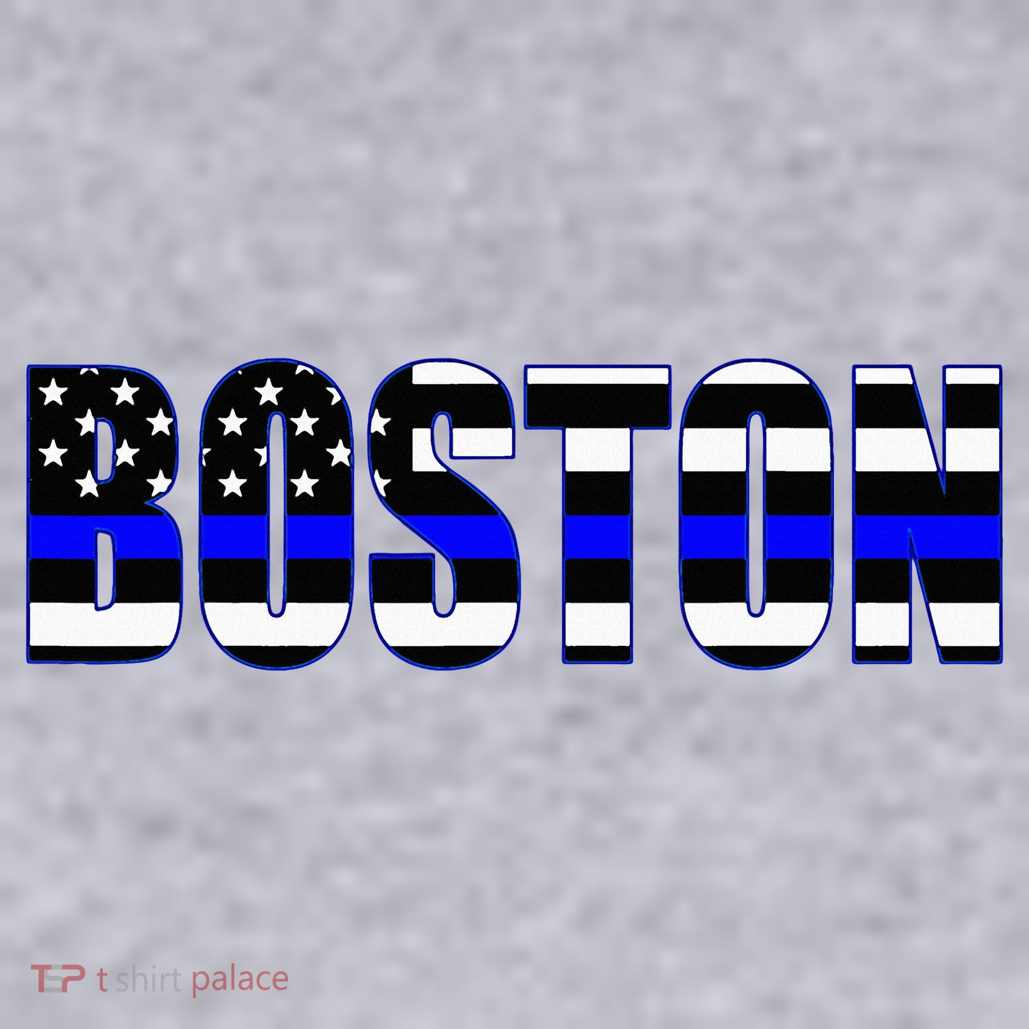 Protect And Serve In Boston Police Flag Pd Women's Sweatshirt