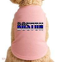 Protect And Serve In Boston Police Flag Pd Doggie Tank thumb 0