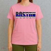 Protect And Serve In Boston Police Flag Pd T-Shirt thumb 4