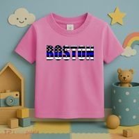 Protect And Serve In Boston Police Flag Pd Toddler T-Shirt thumb 3