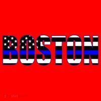Protect And Serve In Boston Police Flag Pd Santa Hat thumb 1