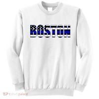 Protect And Serve In Boston Police Flag Pd Sweatshirt thumb 0