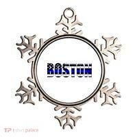 Protect And Serve In Boston Police Flag Pd Ornament thumb 0