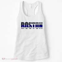 Protect And Serve In Boston Police Flag Pd Women's Tank Top thumb 0