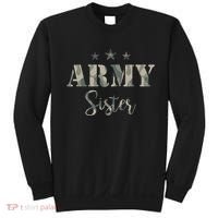Proud Army Sister Camouflage Army Sister Sweatshirt thumb 0