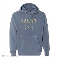 Proud Army Sister Camouflage Army Sister Comfort Colors Garment-Dyed Hooded Sweatshirt thumb 0