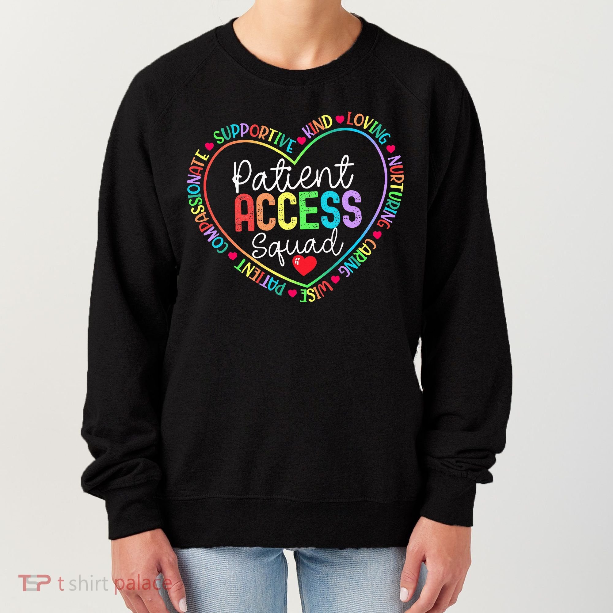 Patient Access Squad Specialist Rainbow Appreciation Women's Sweatshirt