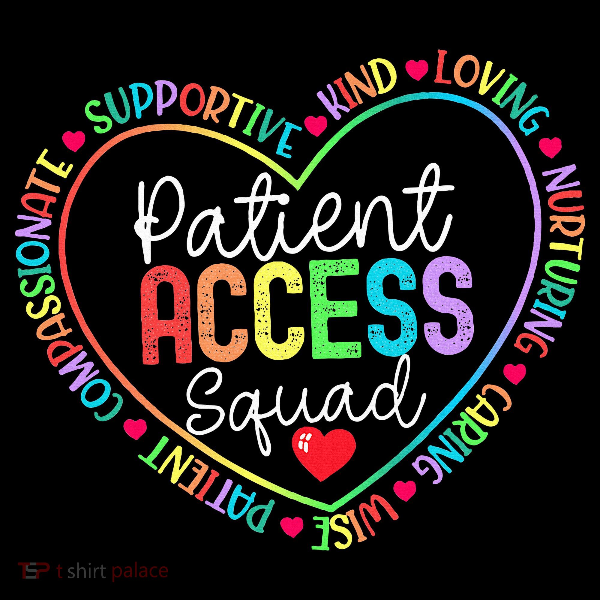 Patient Access Squad Specialist Rainbow Appreciation Doggie Tank