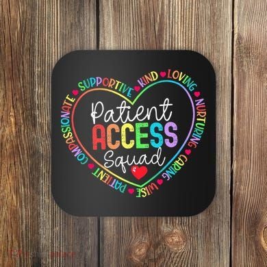 Patient Access Squad Specialist Rainbow Appreciation Coaster