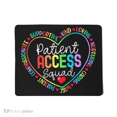 Patient Access Squad Specialist Rainbow Appreciation Mousepad