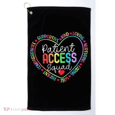 Patient Access Squad Specialist Rainbow Appreciation Golf Towel