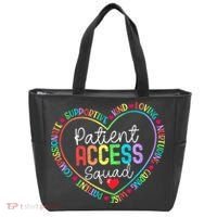 Patient Access Squad Specialist Rainbow Appreciation Tote Bag thumb 0