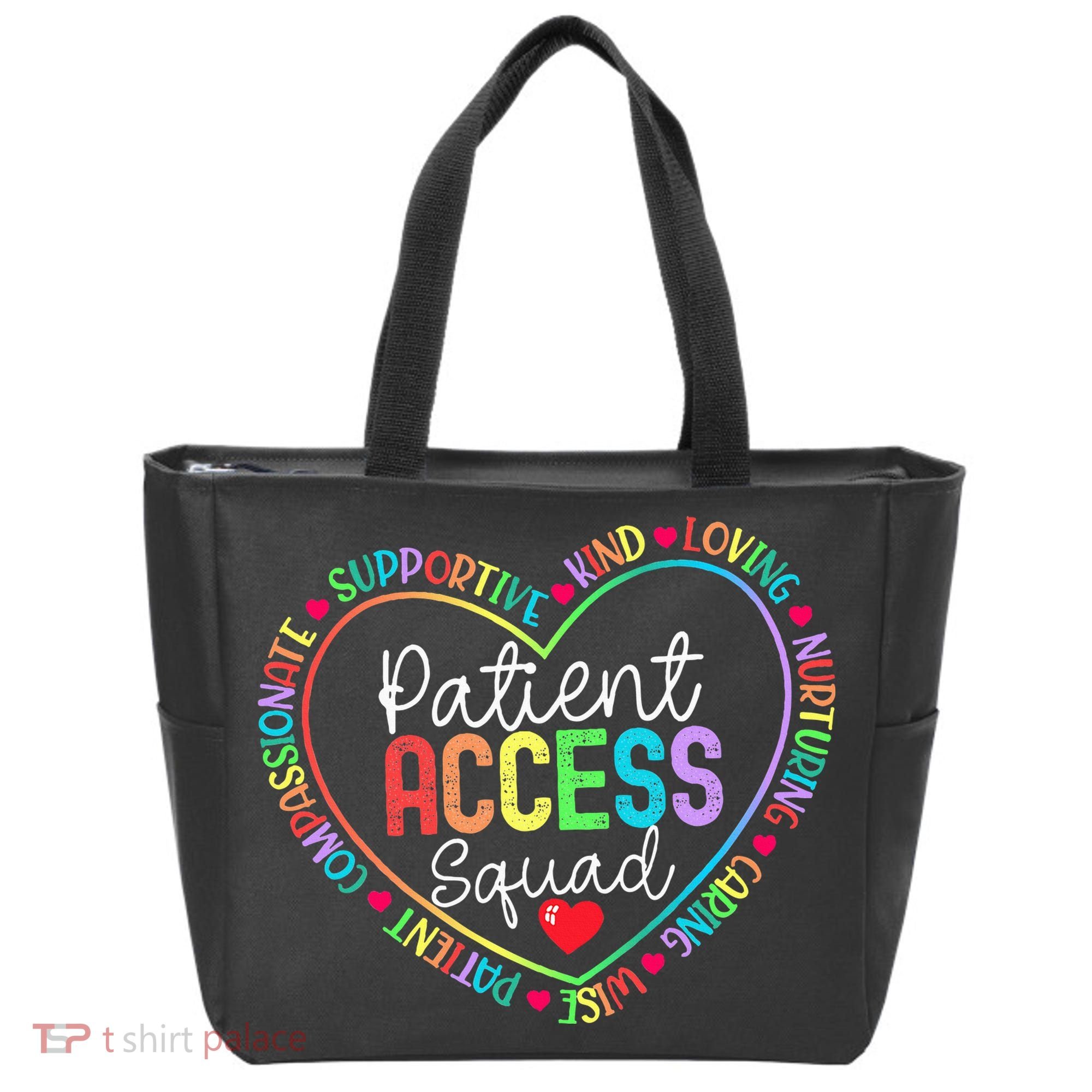 Patient Access Squad Specialist Rainbow Appreciation Tote Bag