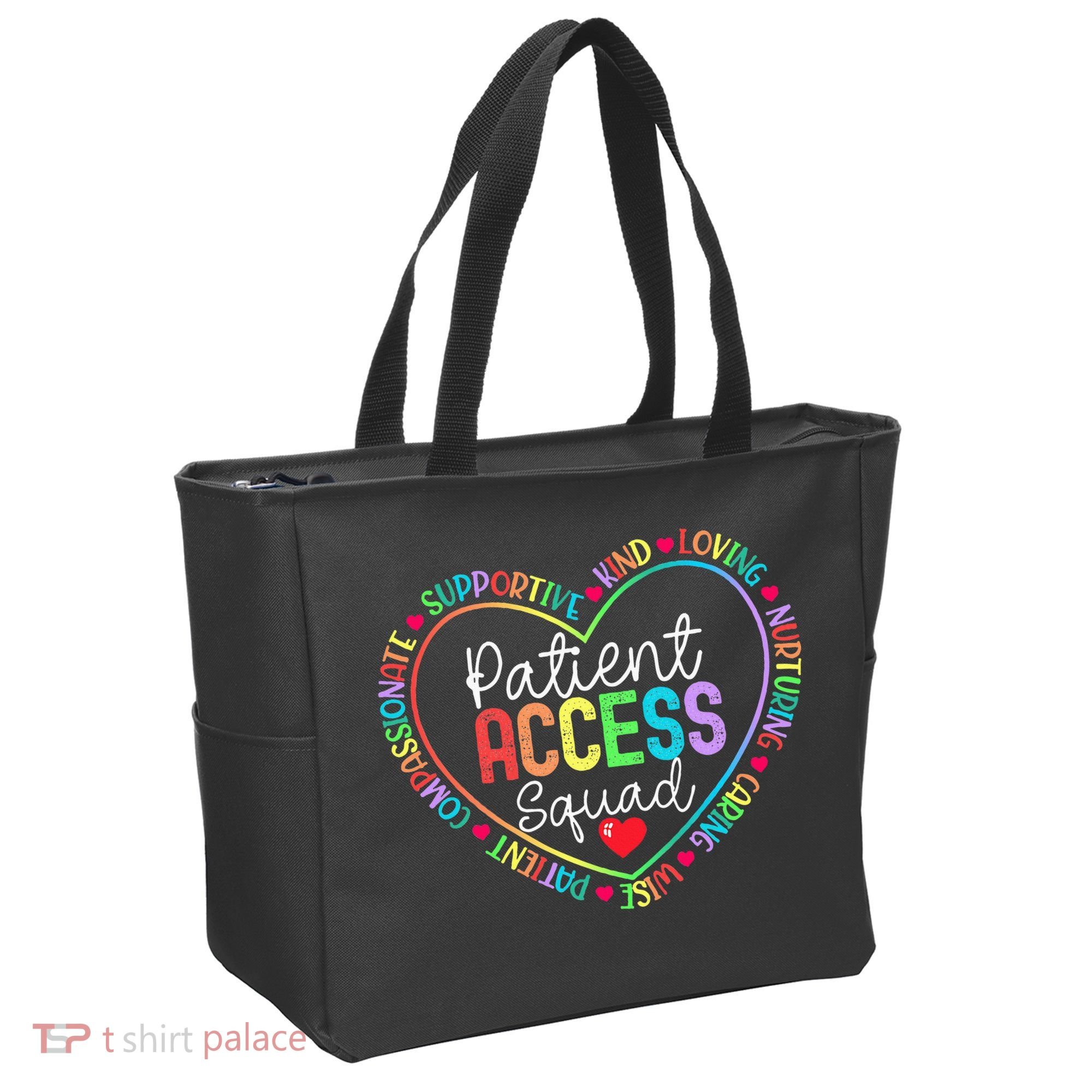 Patient Access Squad Specialist Rainbow Appreciation Tote Bag