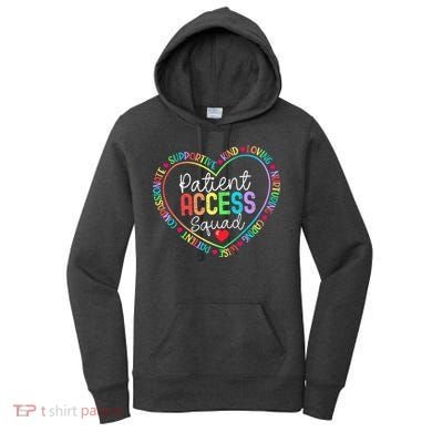 Patient Access Squad Specialist Rainbow Appreciation Women's Hoodie