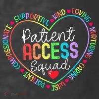 Patient Access Squad Specialist Rainbow Appreciation Kids T-Shirt thumb 4